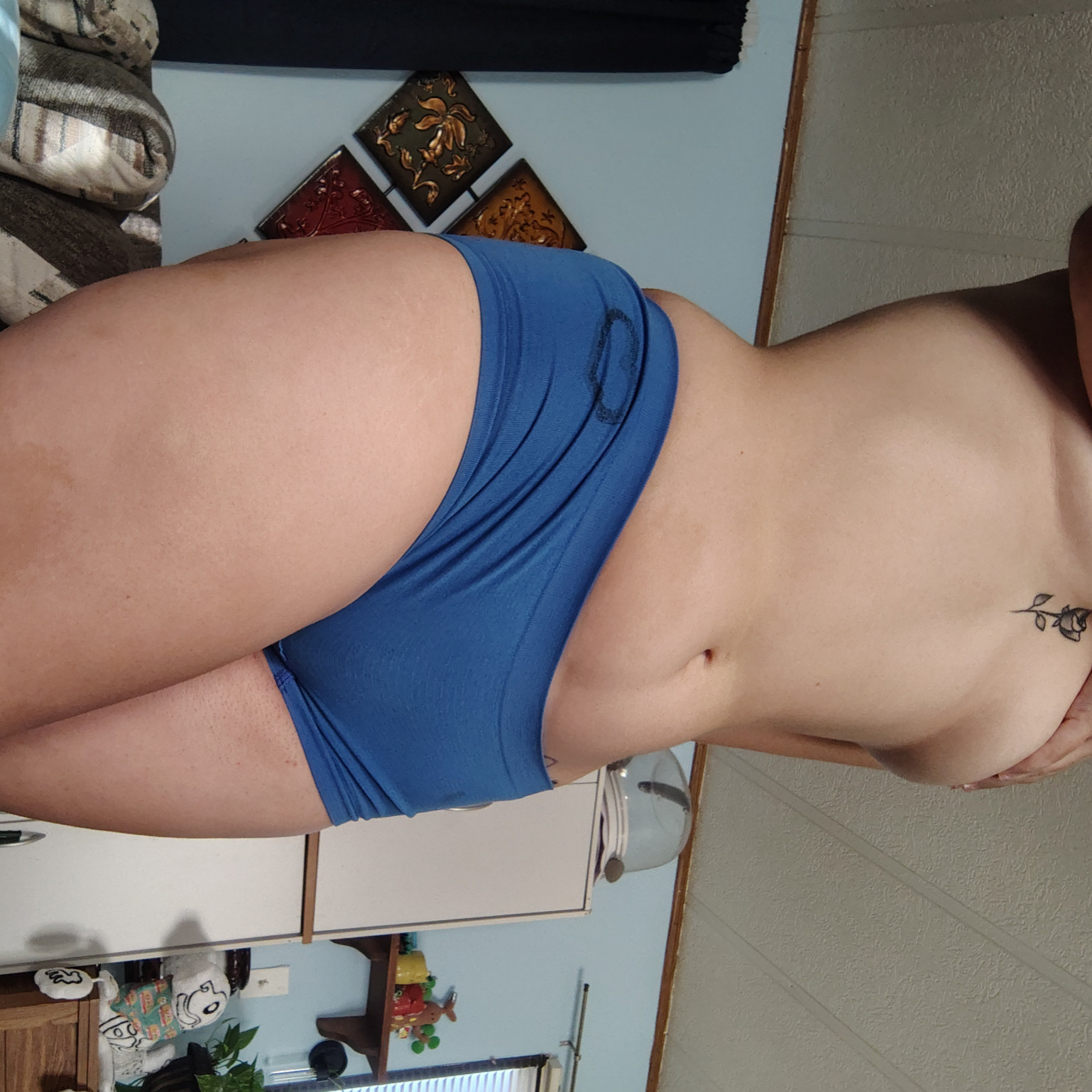 Flirty Blue Panties