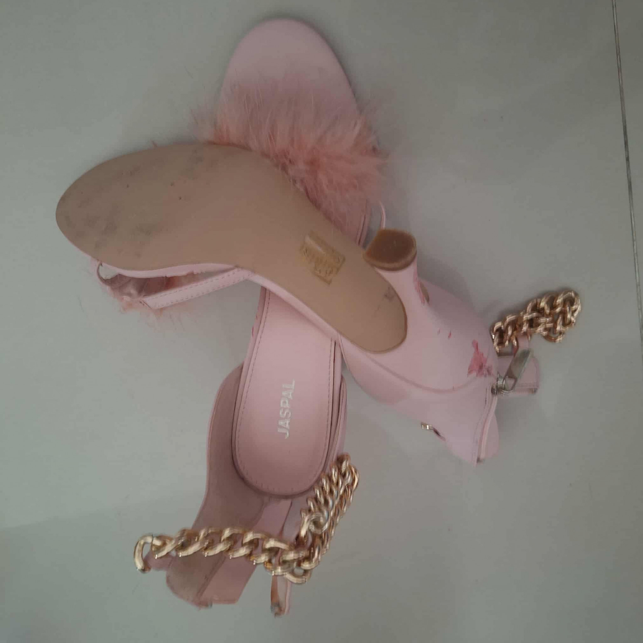 Used Pink Jaspal High Heels Worn by Multiple Mistresses