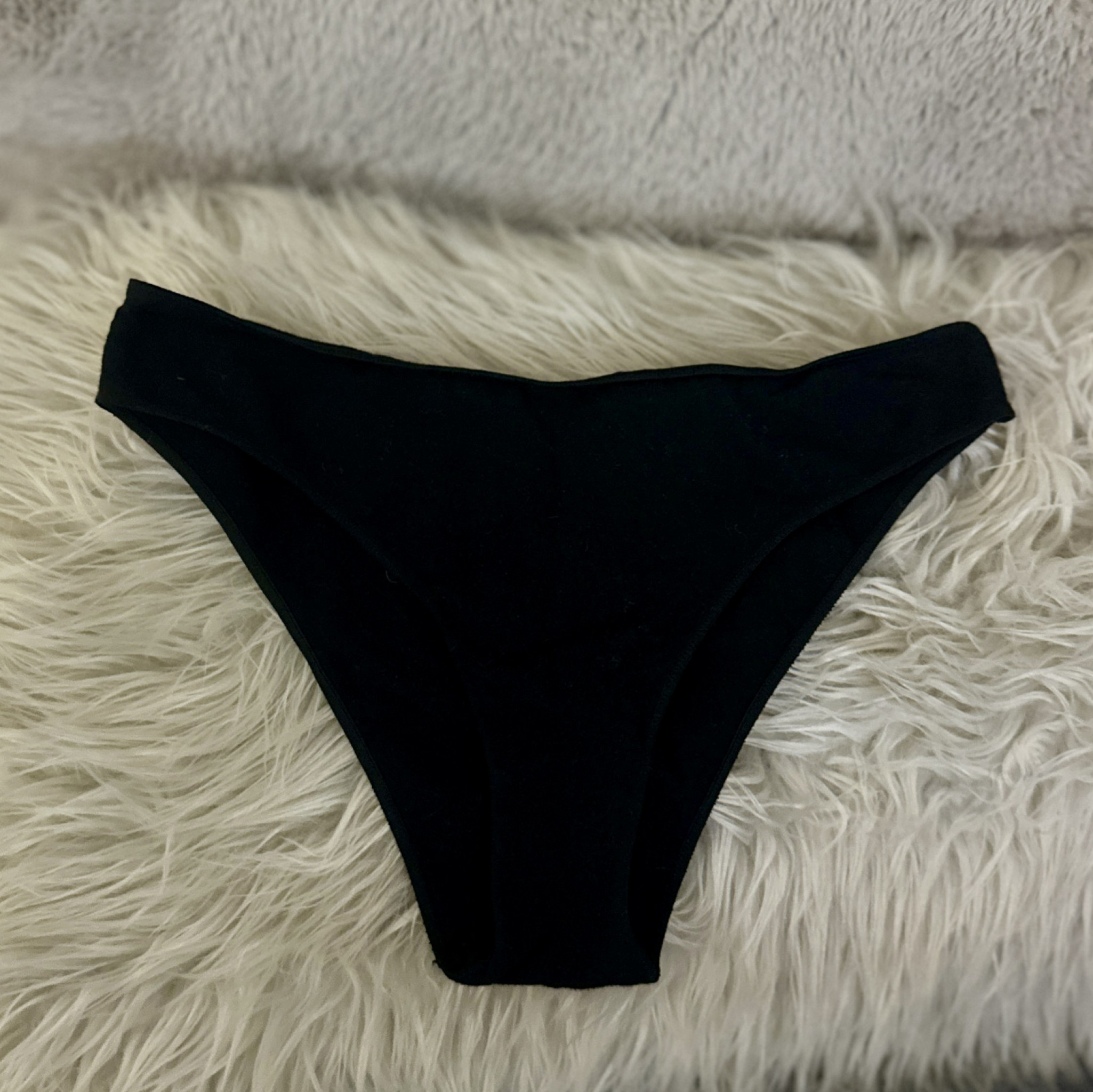Black Bikini Cut Panties