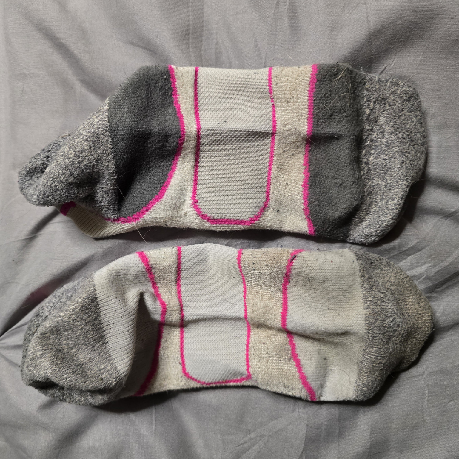 Mismatched puma socks