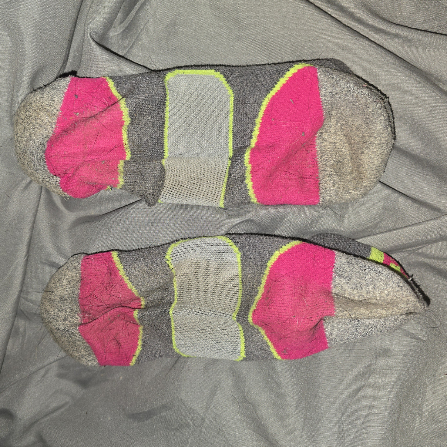 Grey puma socks