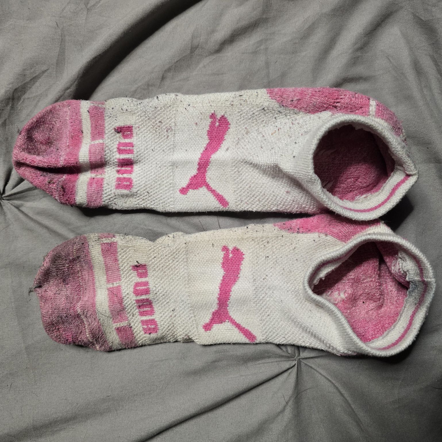 Destroyed puma socks