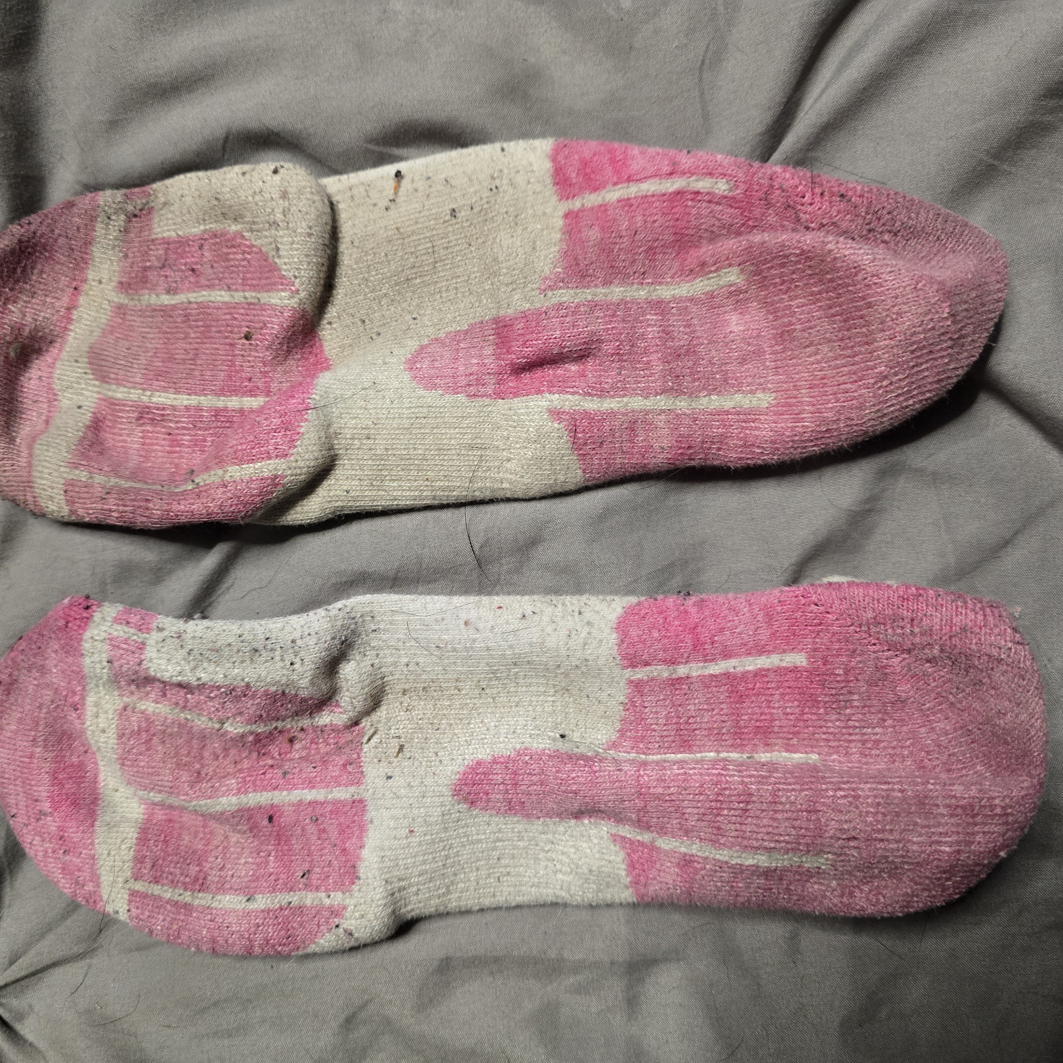 Destroyed puma socks