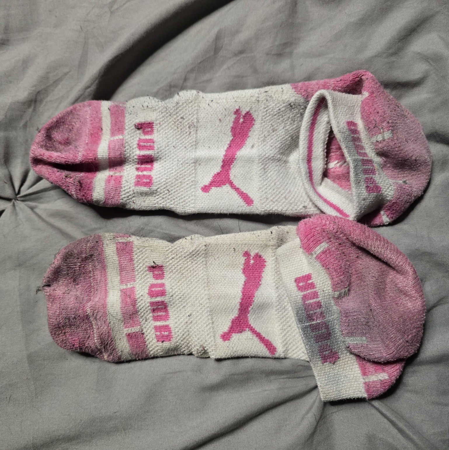 Destroyed puma socks