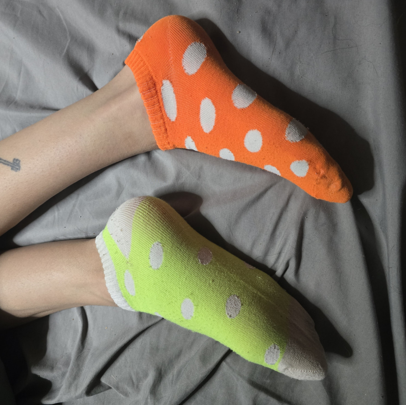 Cute polka dot socks