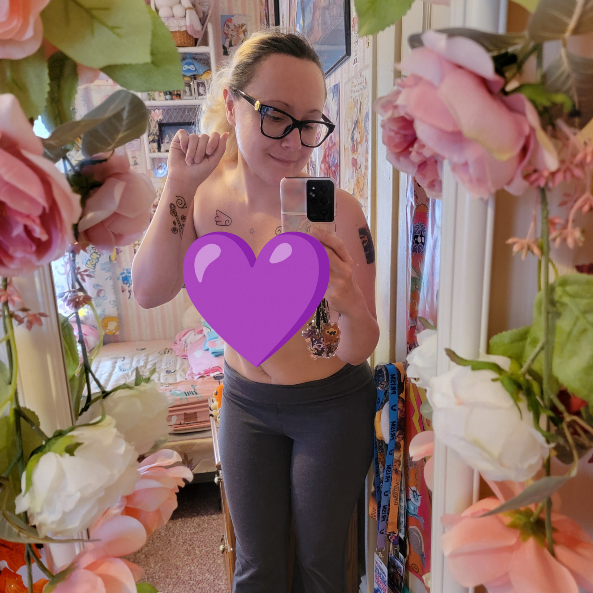 PAWG Shows off her New Tattoos