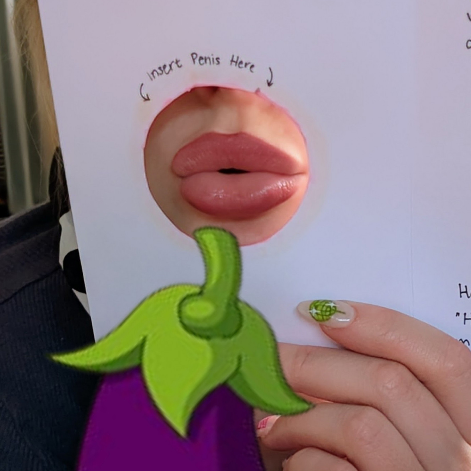 Personalized Gloryhole Greeting Card!