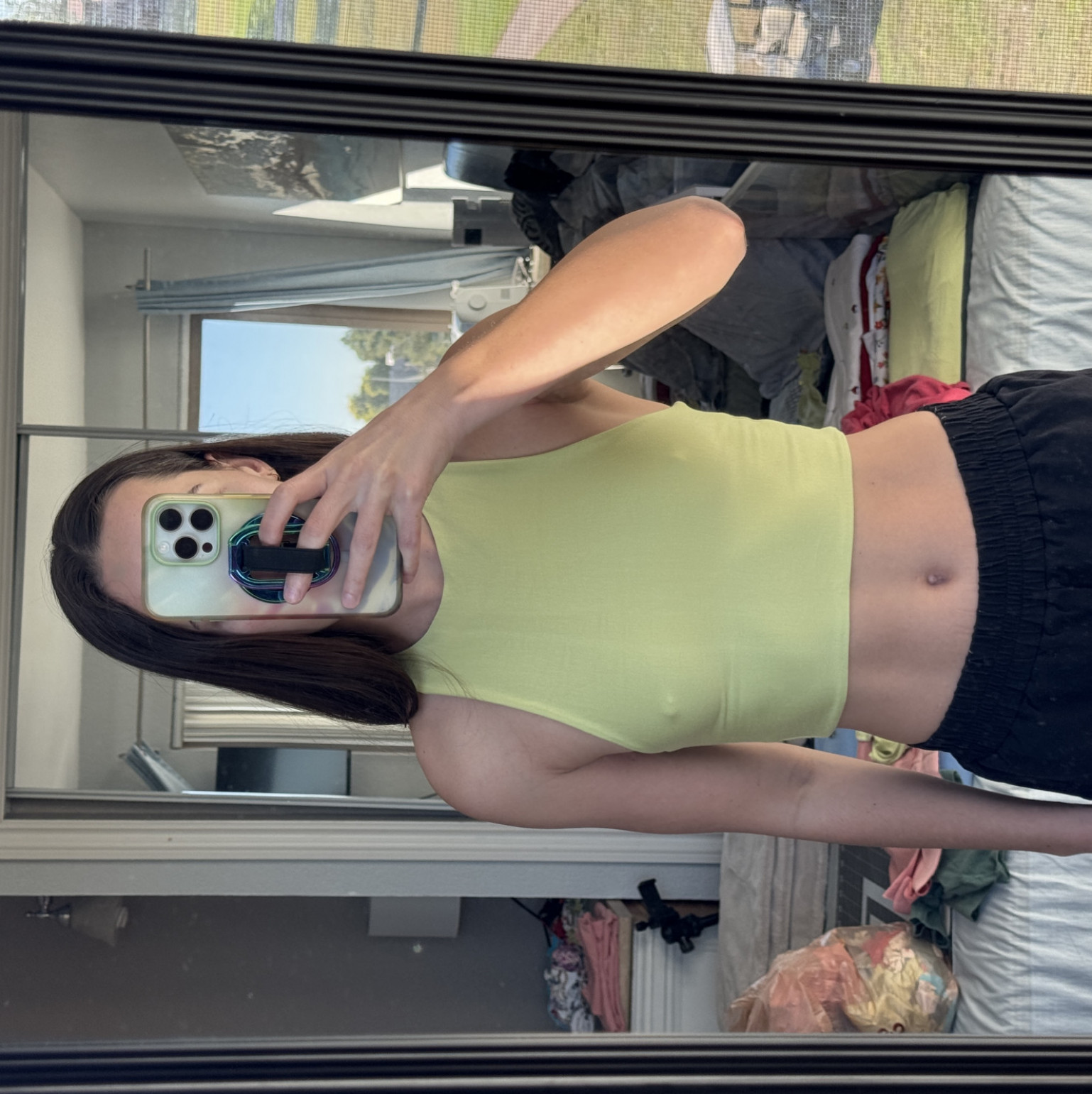 Handmade crop tank top loungewear