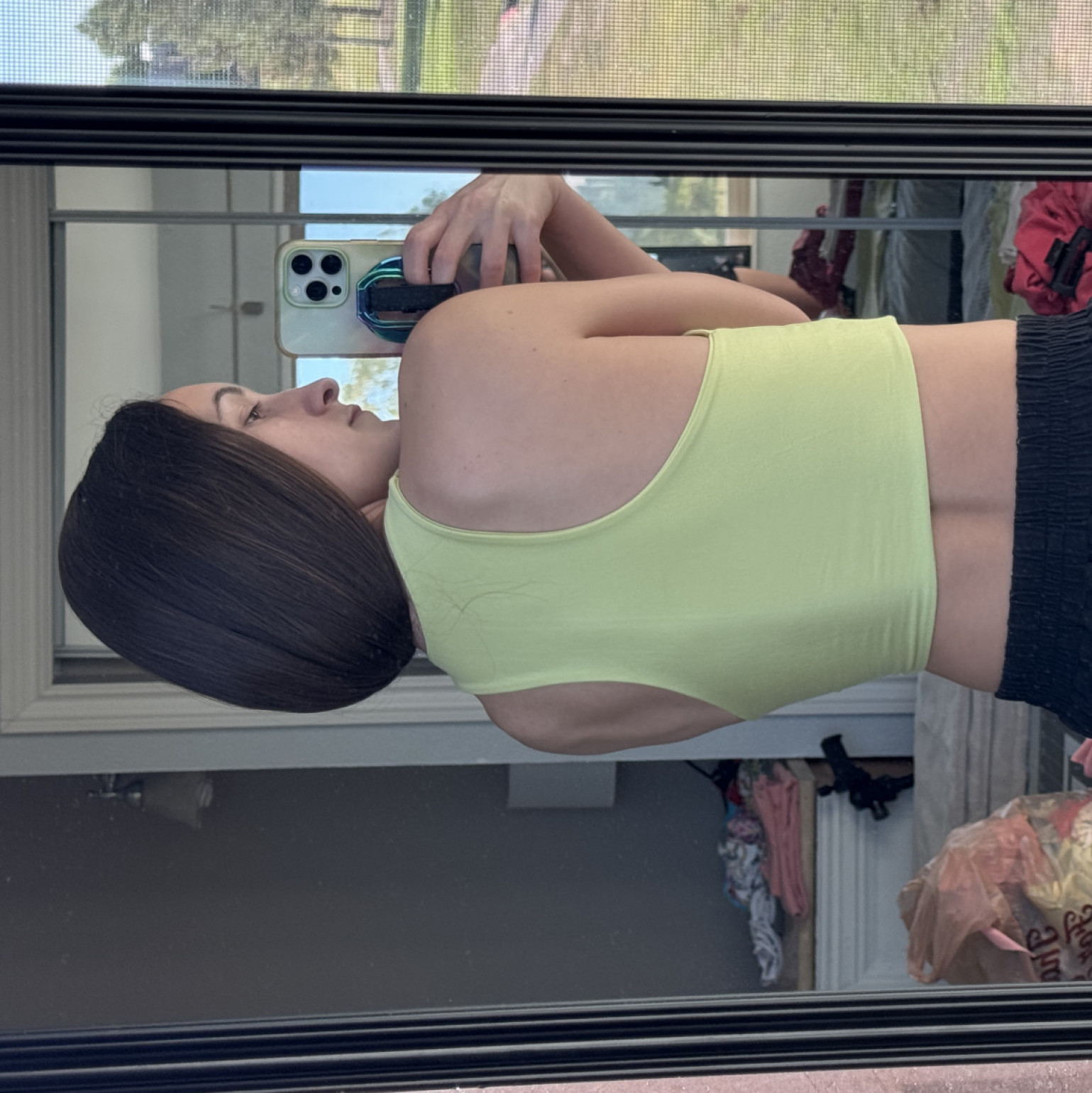 Handmade crop tank top loungewear