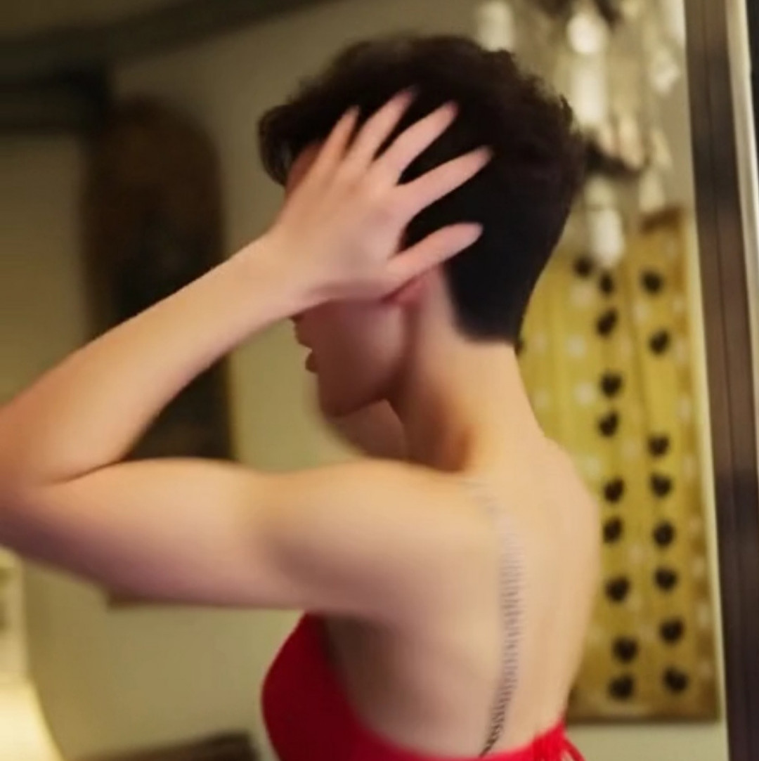 HeartBreaker Red MiniDress  Femboy Tease  Strip