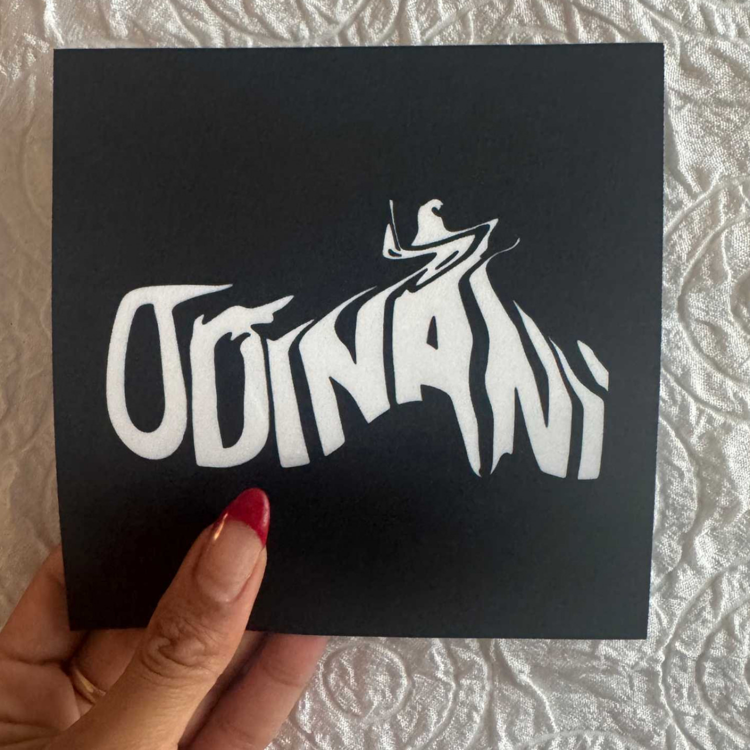 Odinani SewOn Logo Patch 5 in x 5 in