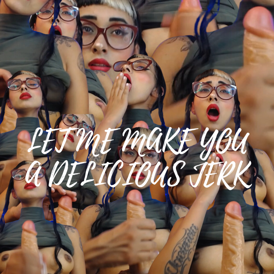 panty stuffing and JOI for a delicious cumshot