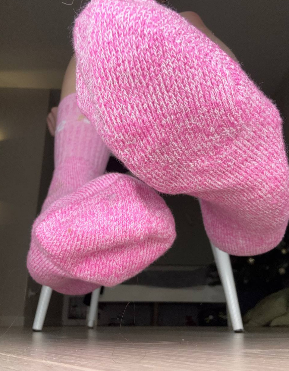 Gelert hiking wool thermal mens socks pink
