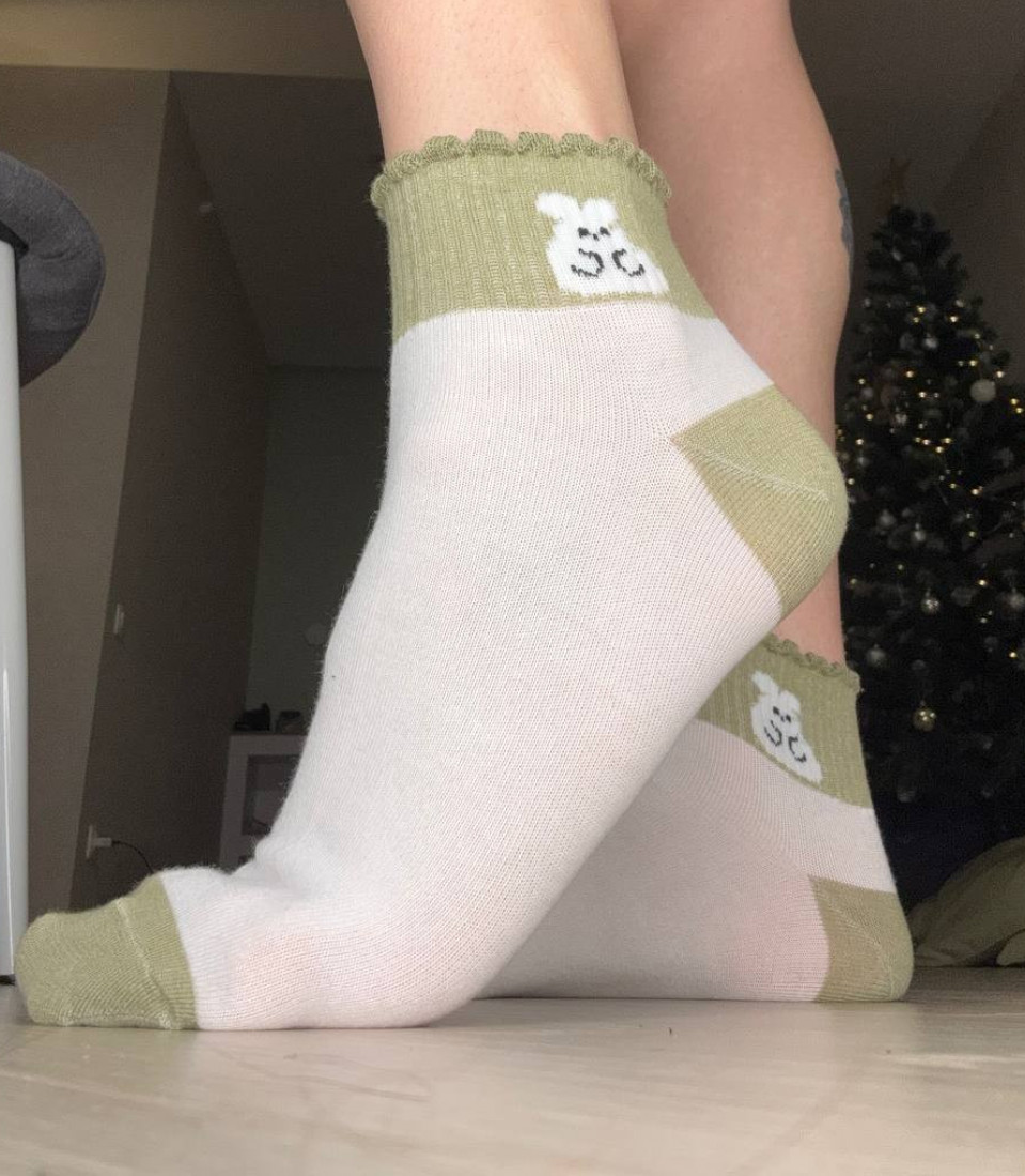 ancle cute ruffled socks
