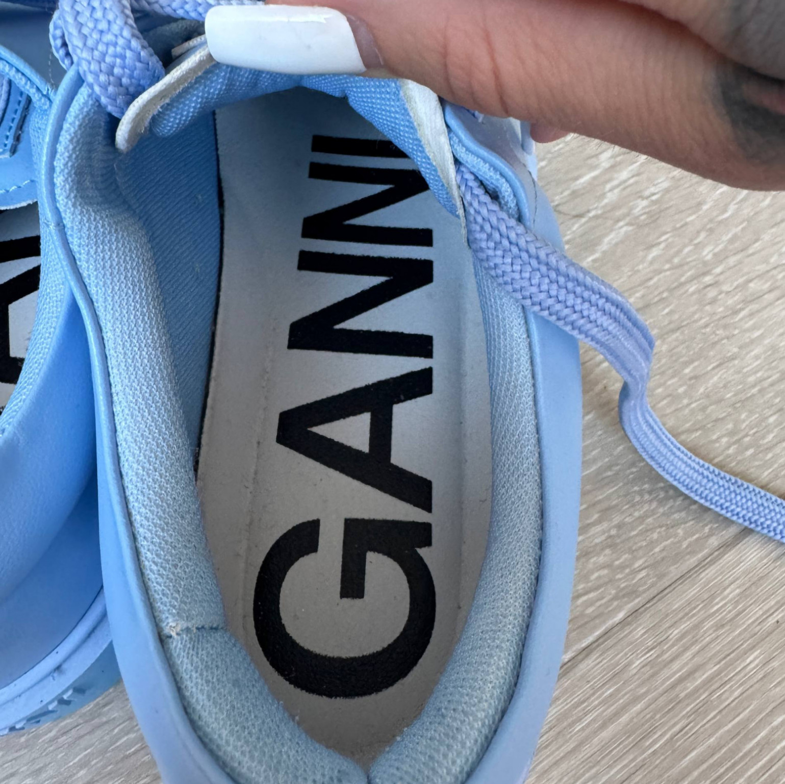 Original Ganni Light Blue 39 EU