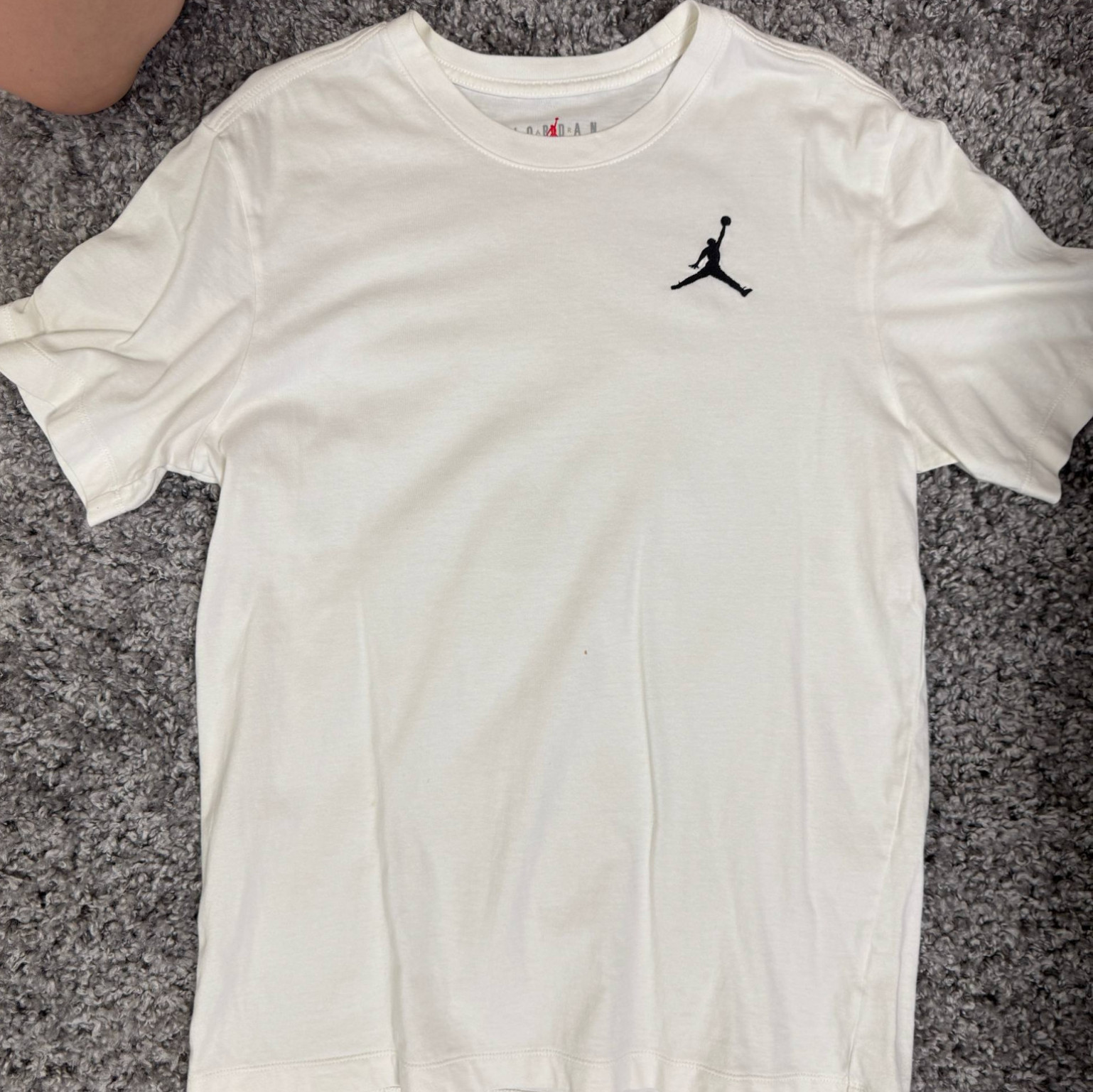 Men Jordan T Shirt White