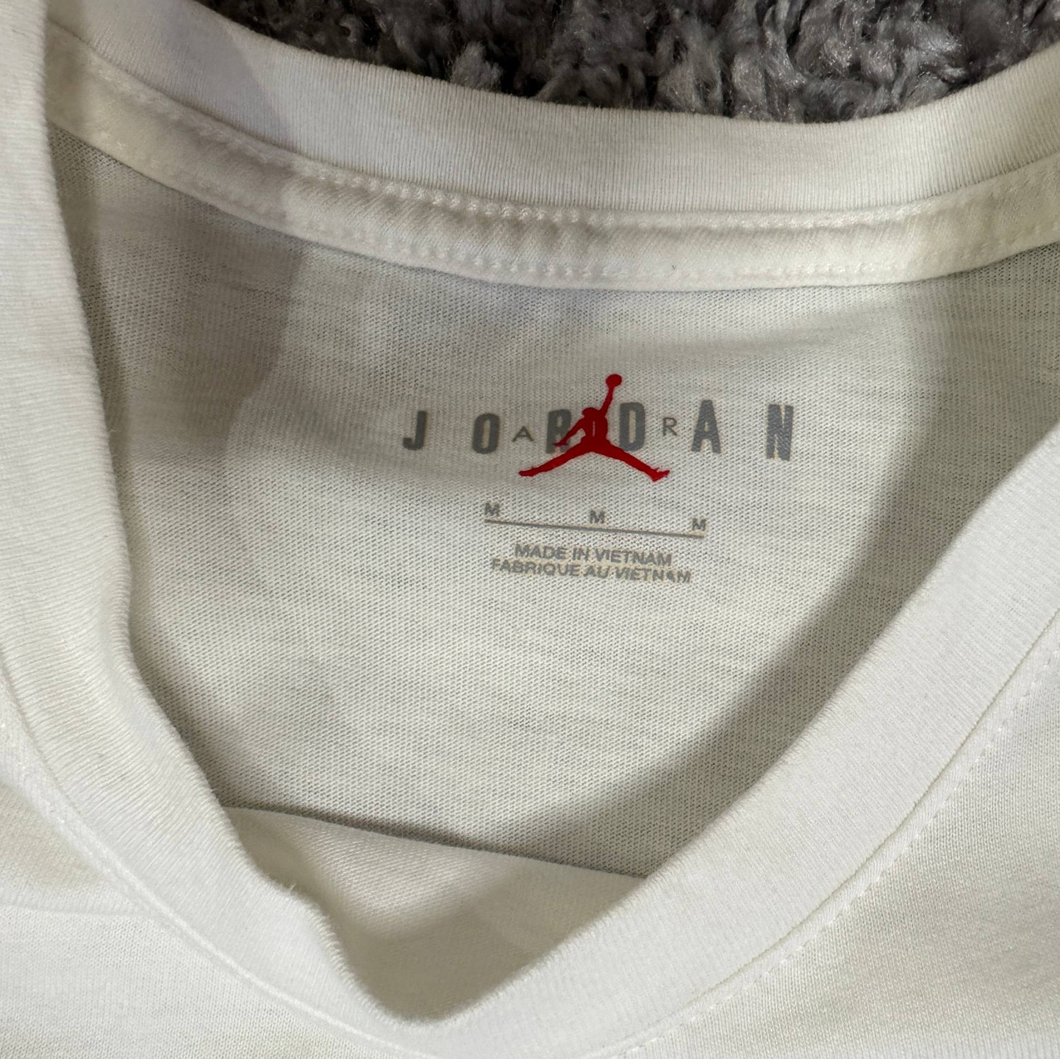 Men Jordan T Shirt White