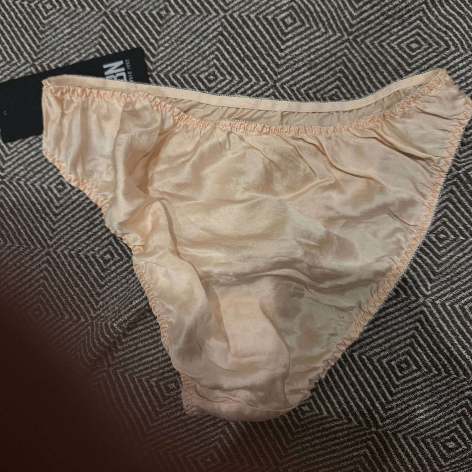 Pink Silk Panties