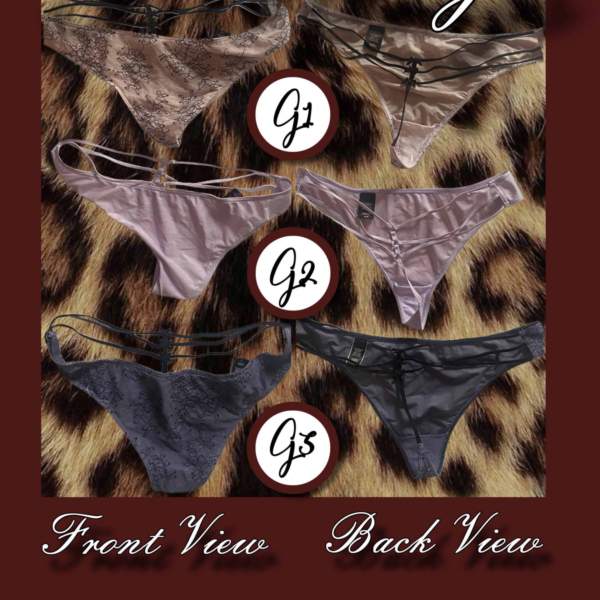 Lightly Worn Victorias Secret G String