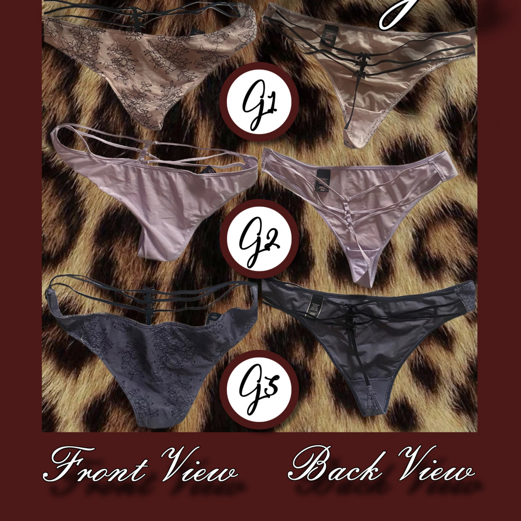 Lightly Worn Victorias Secret G String