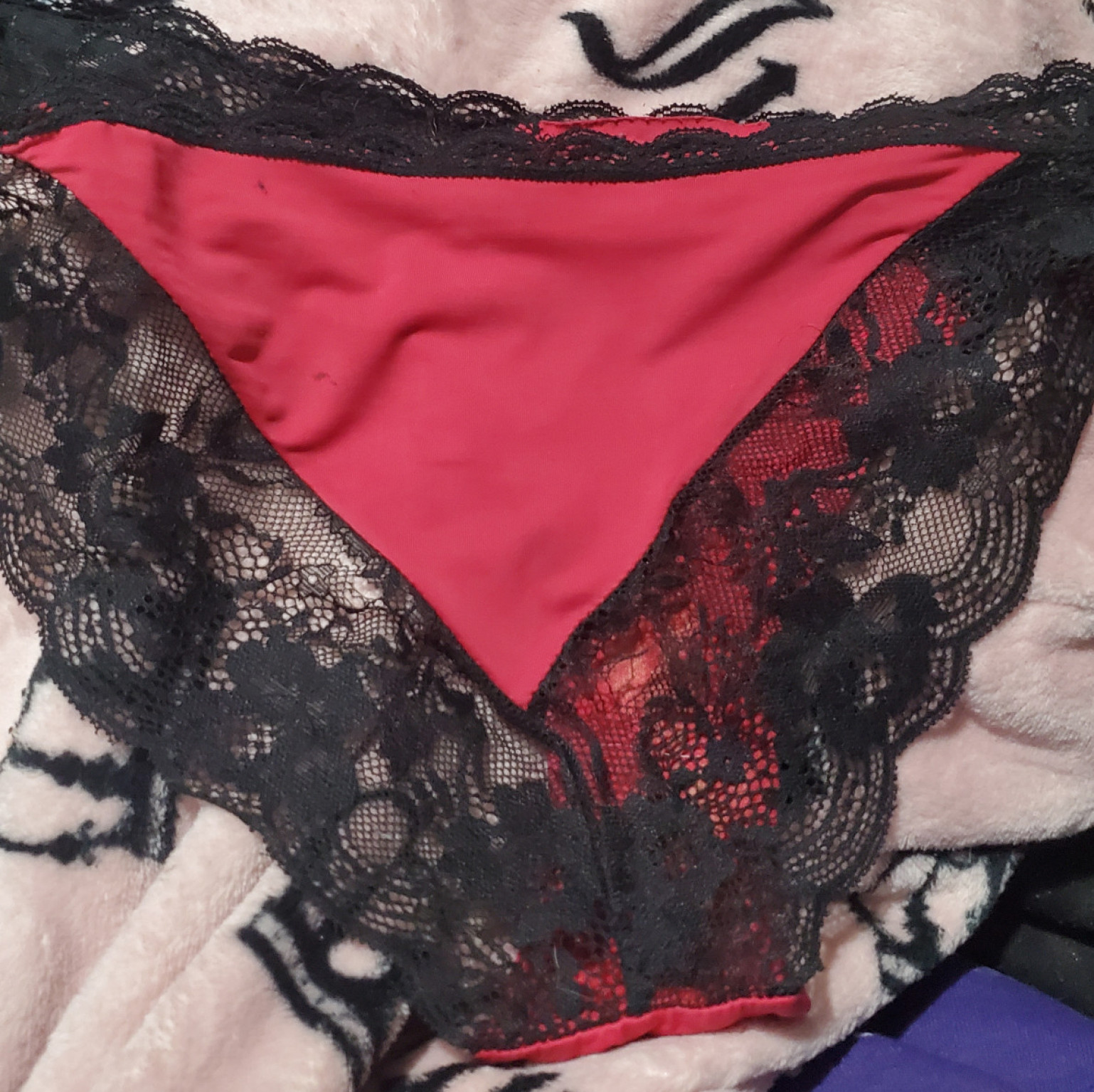 Red and black