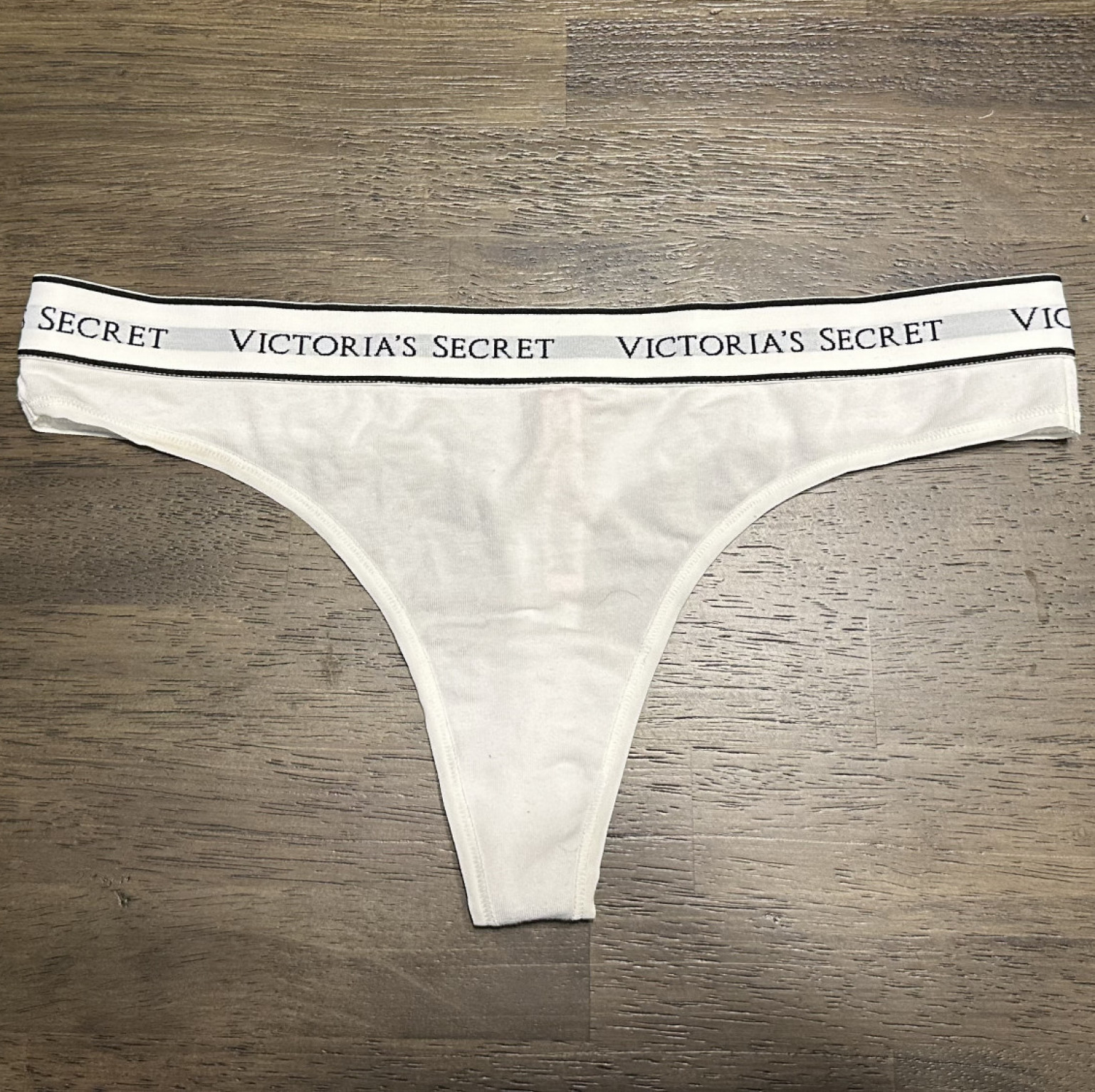 White Cotton VS Thong