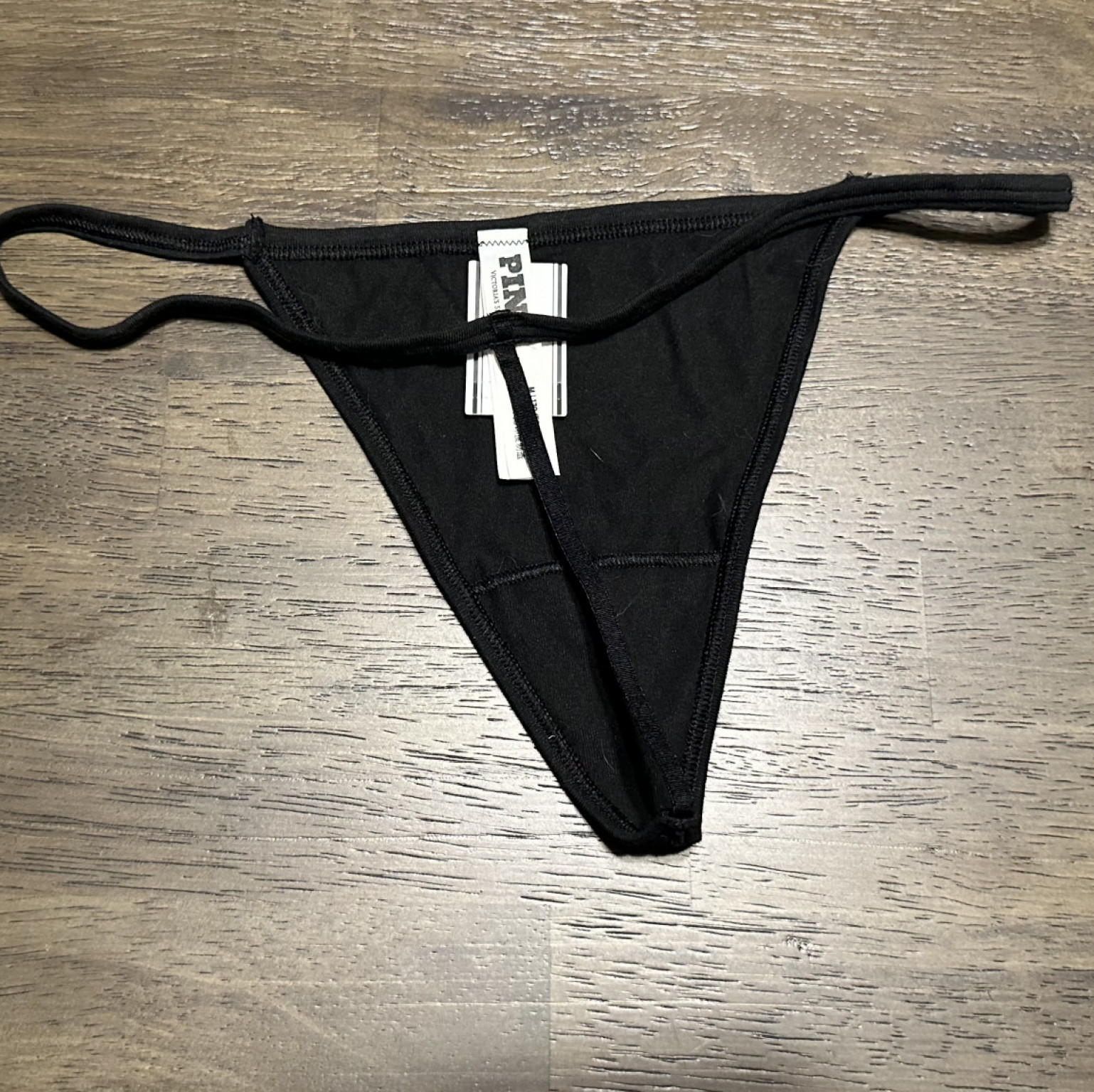 Pink Or Treat Black G String