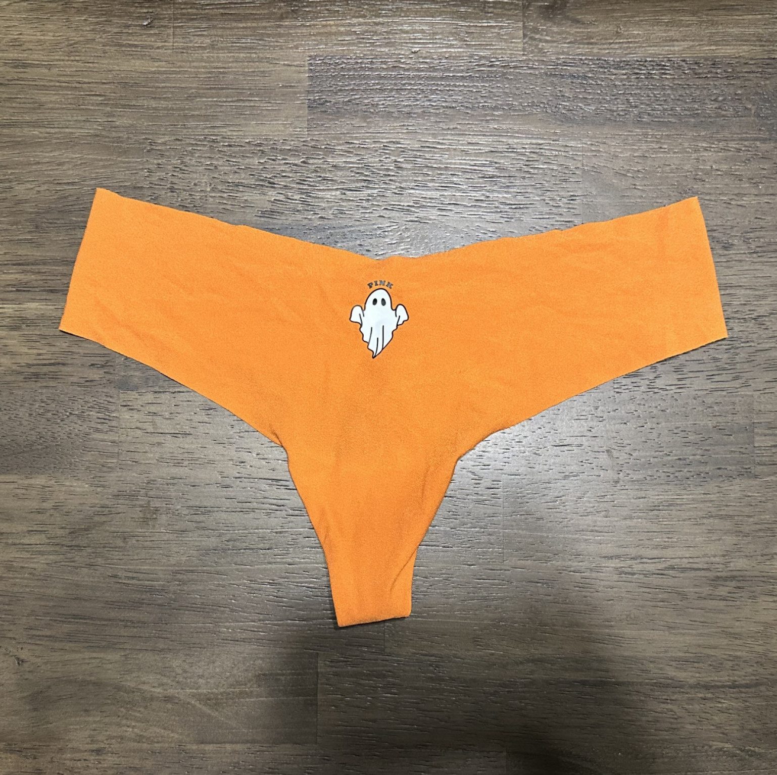 Orange Ghost Spandex Thong