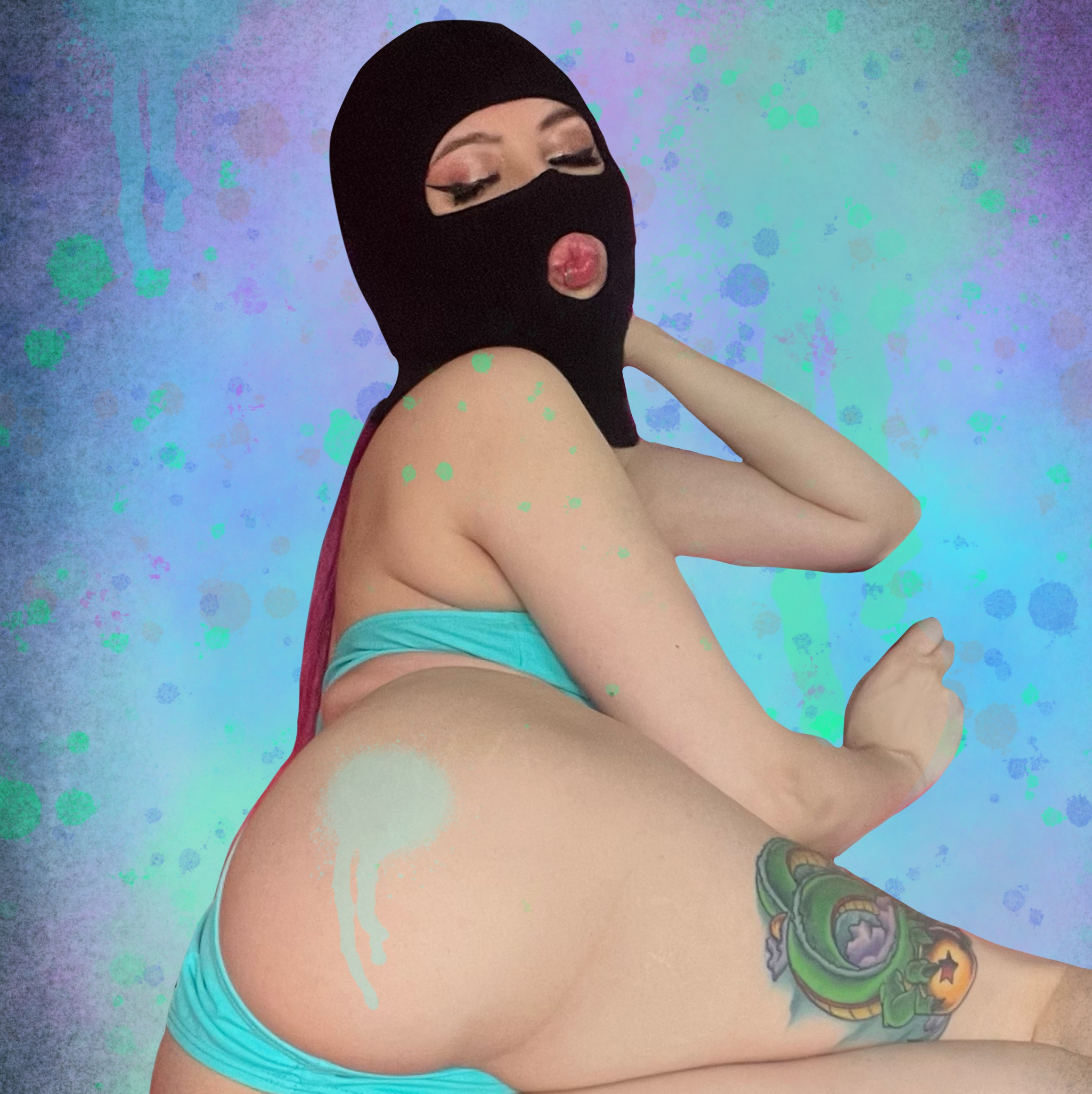 Ski Mask Photo Set