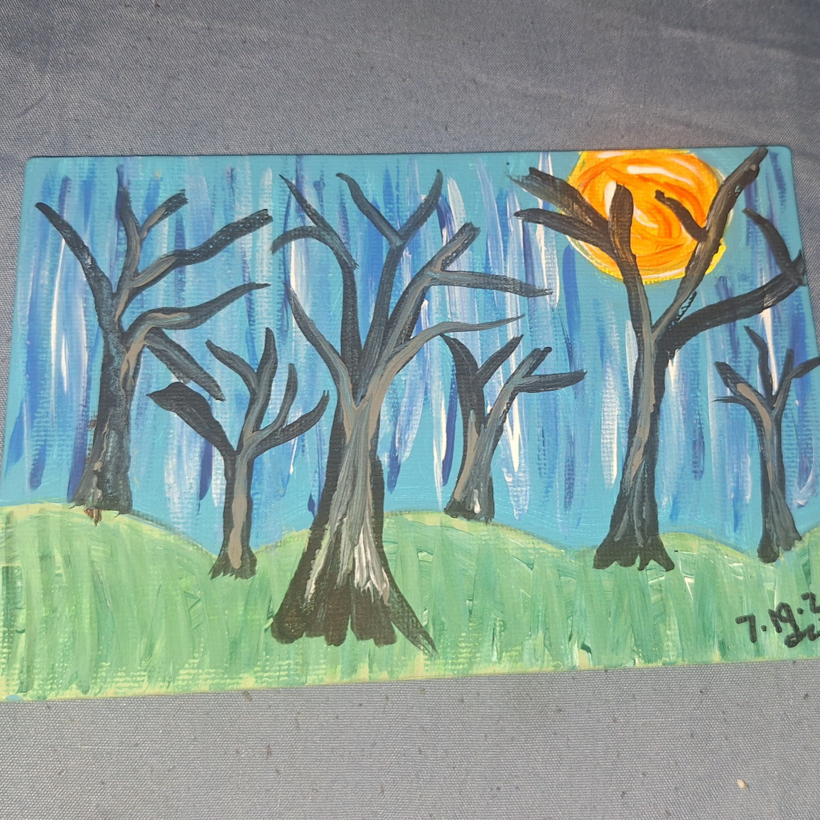 Sometime in the woods