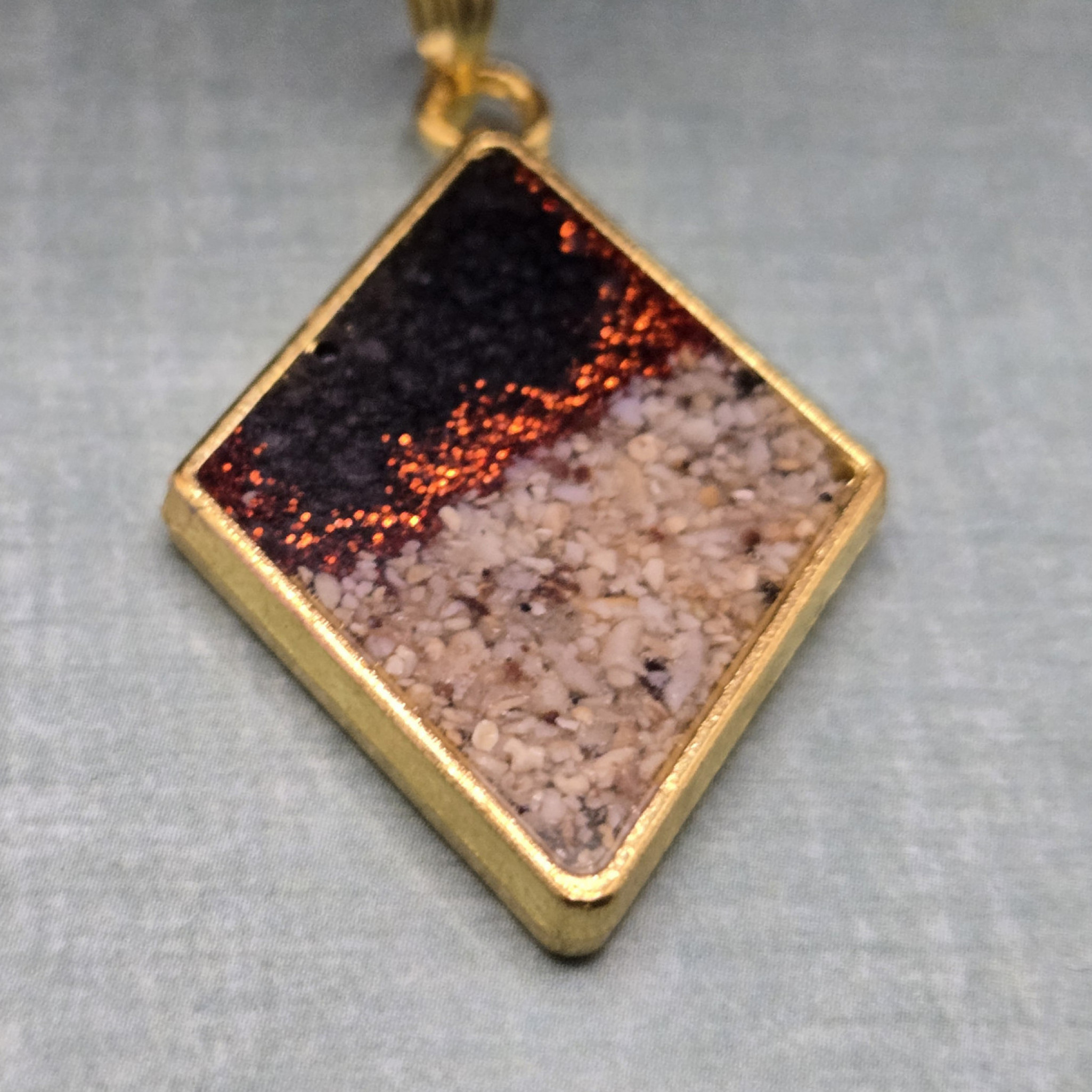 Small Diamond Shape Pendant