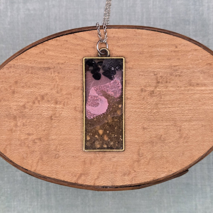 Tall Rectangle Pendant 2