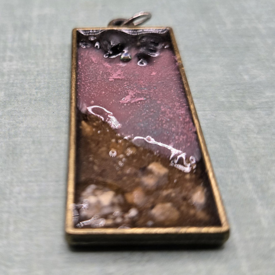 Tall Rectangle Pendant 2