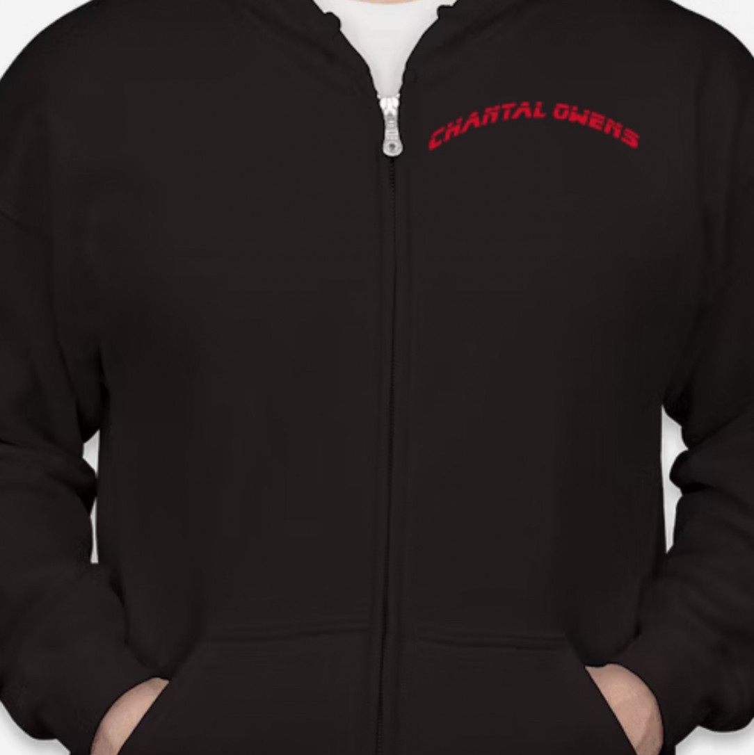 Full Zip Black Hoodie