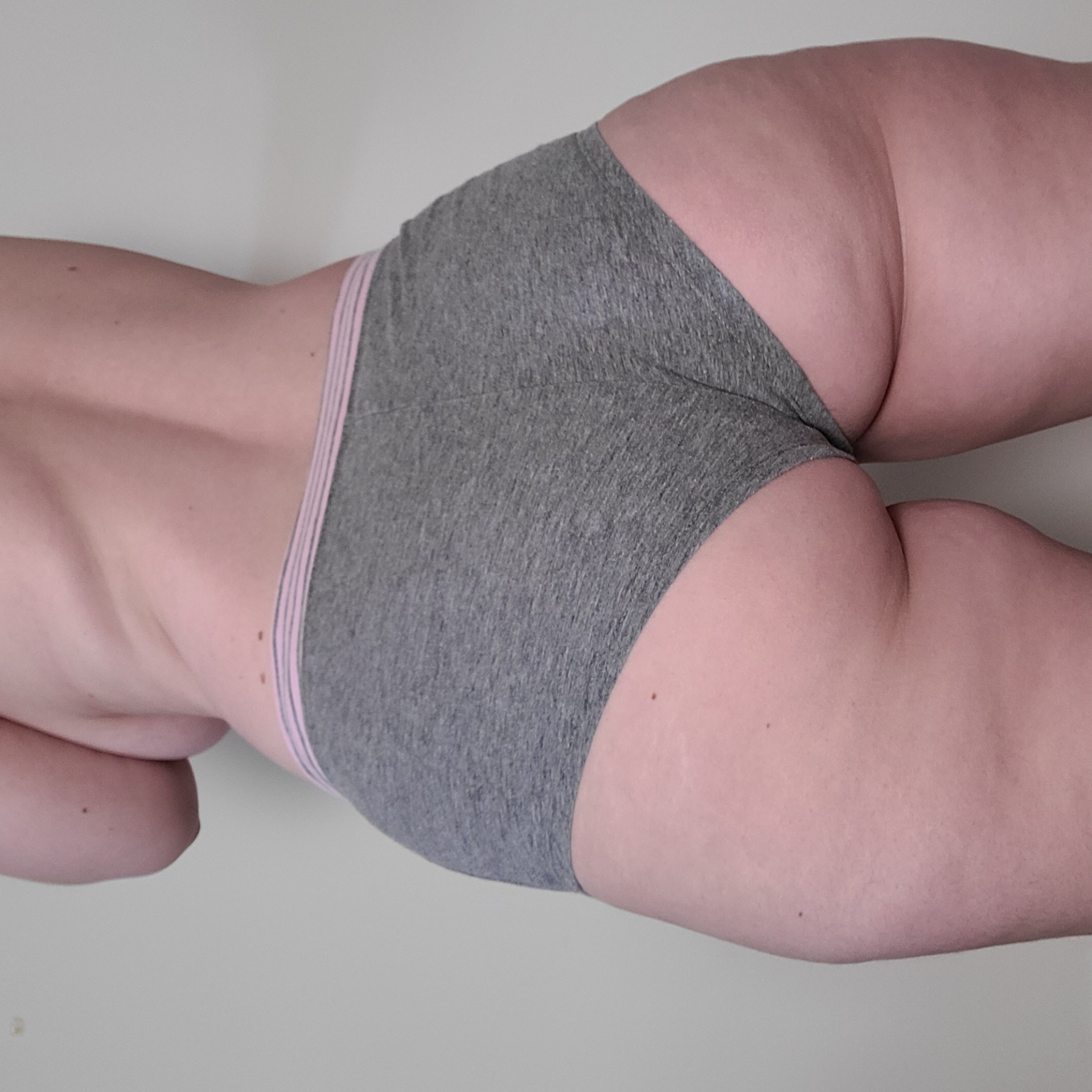 Grey boy short panties