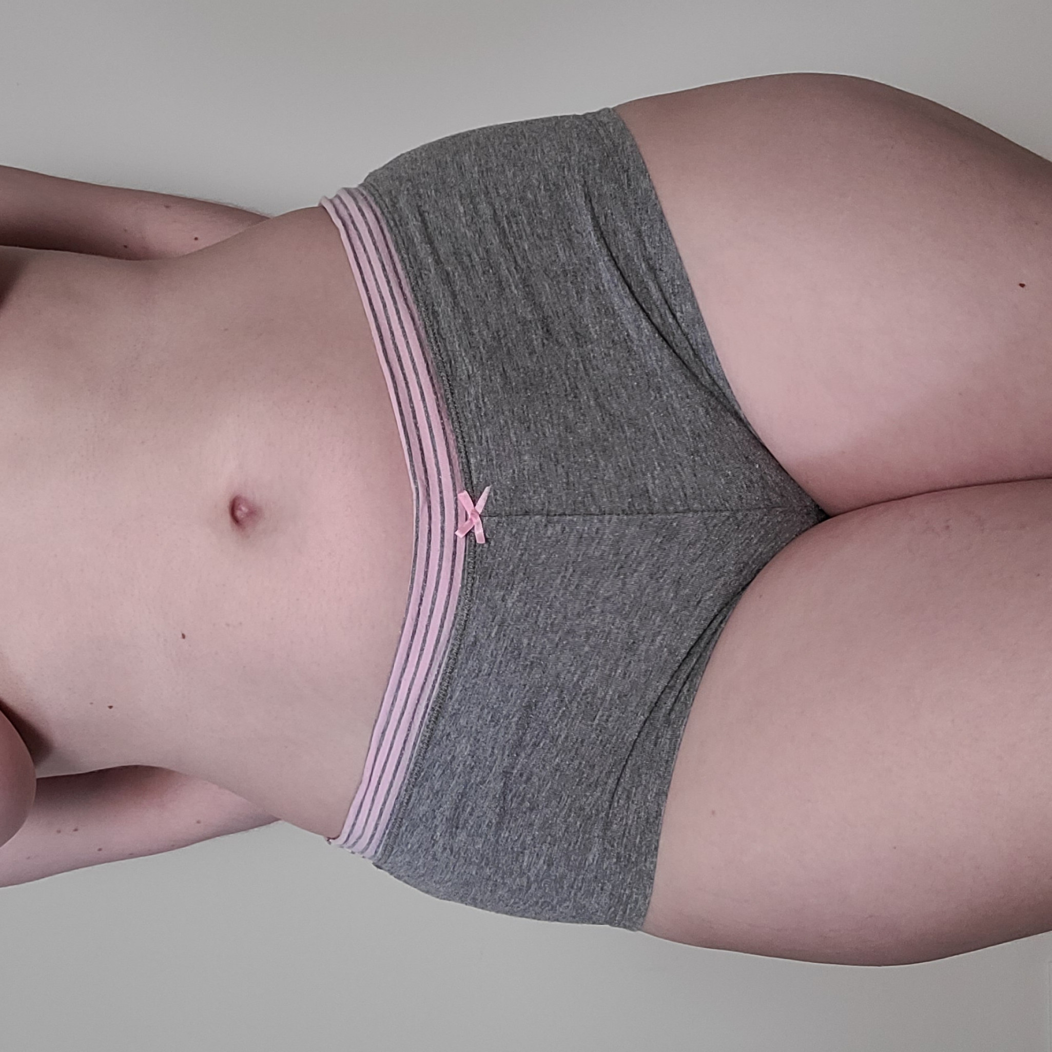 Grey boy short panties