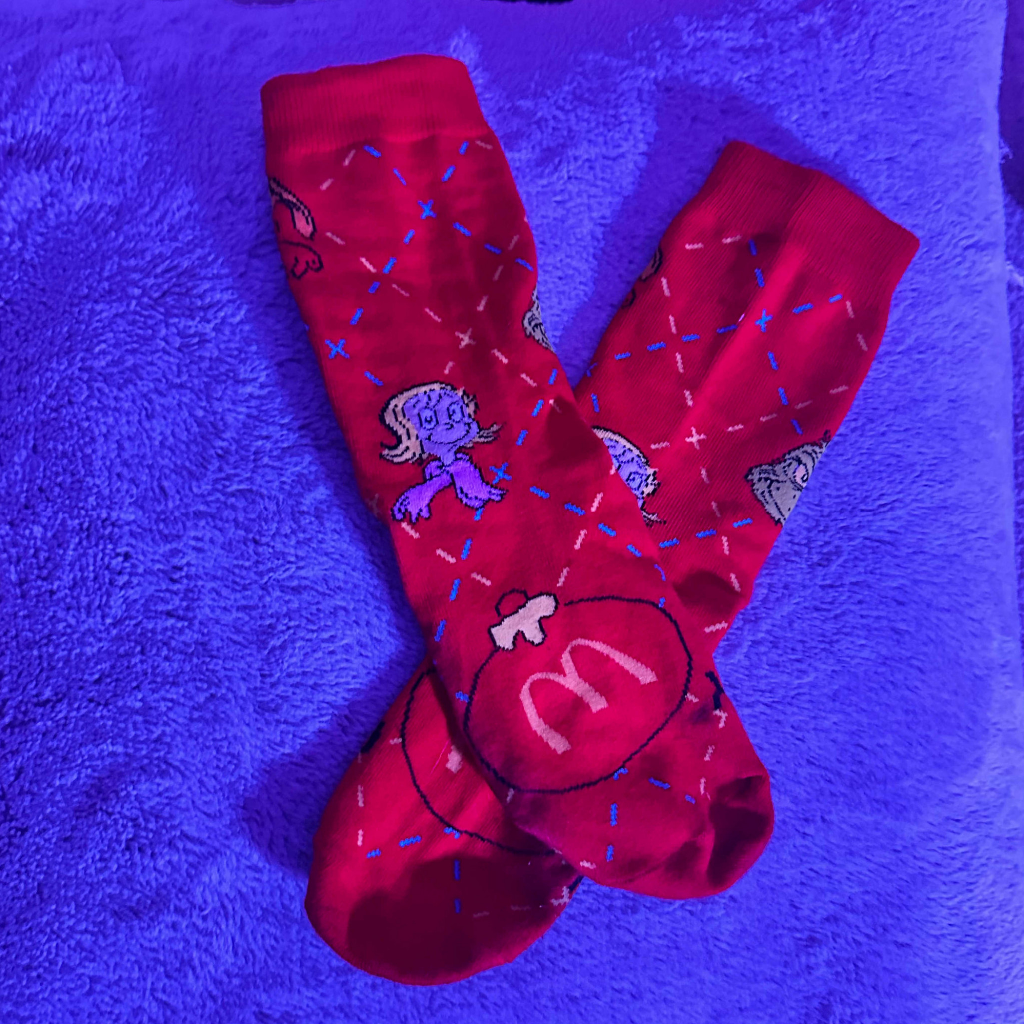 Holiday Grinch Socks