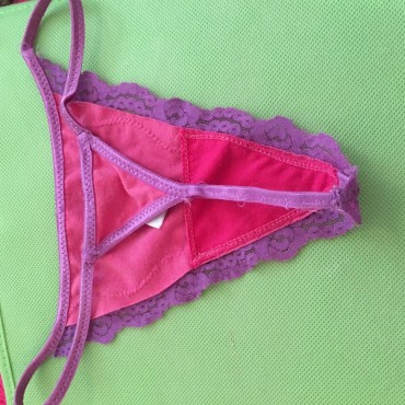 Pink And Purple Thong