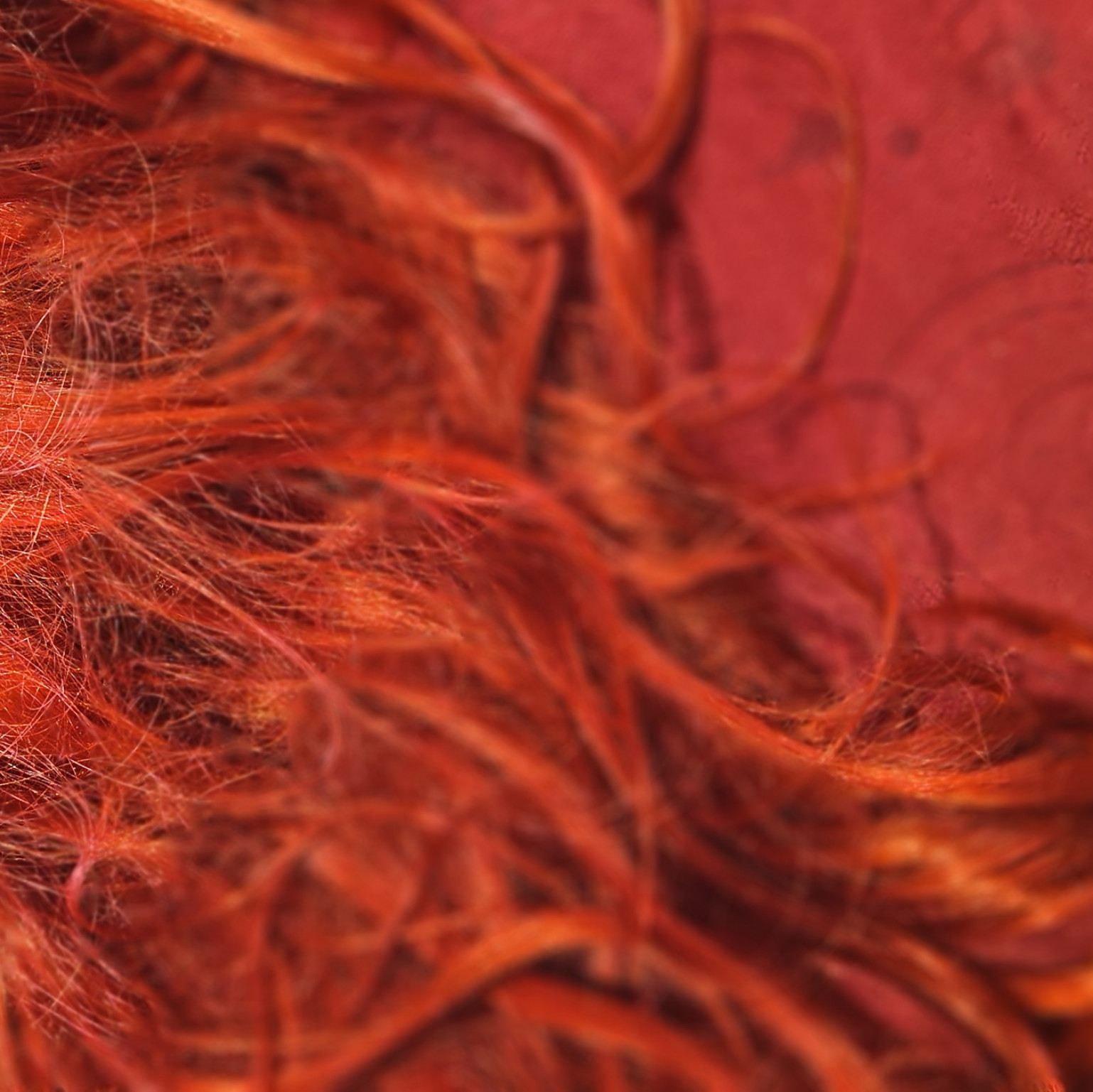 Long sexy red wig