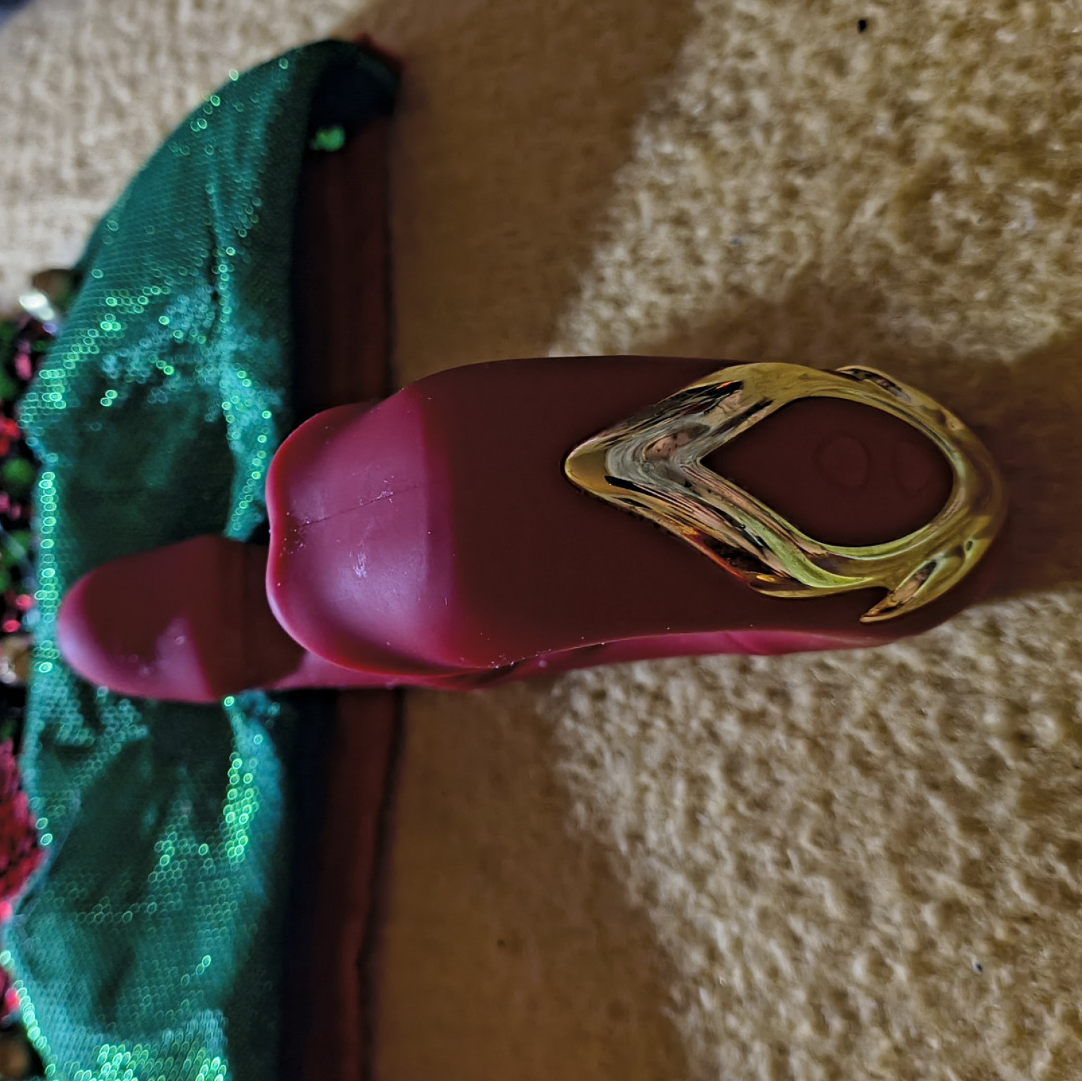 My lips vibrator n thrusting dildo