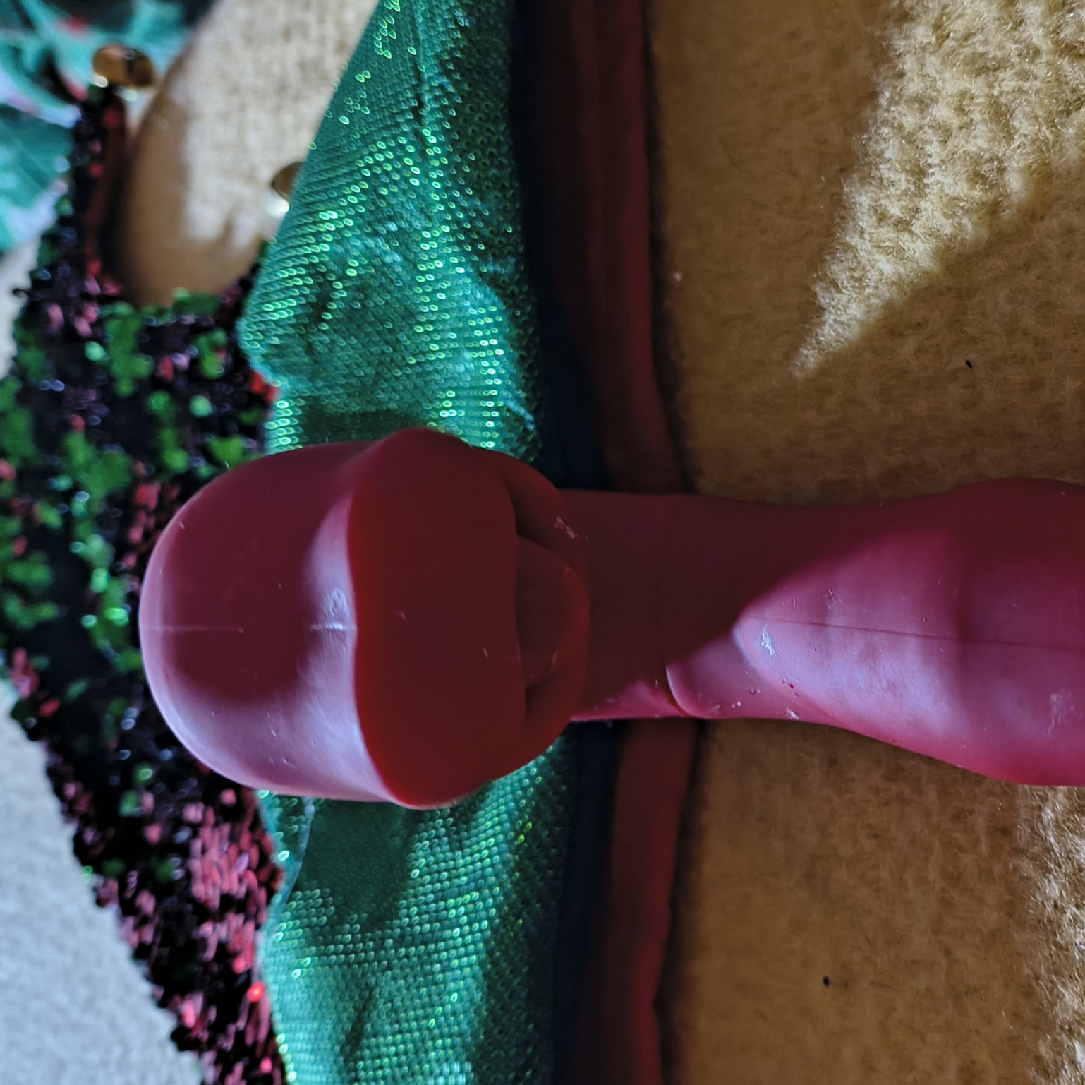 My lips vibrator n thrusting dildo