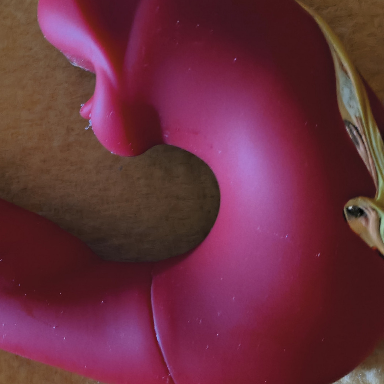 My lips vibrator n thrusting dildo