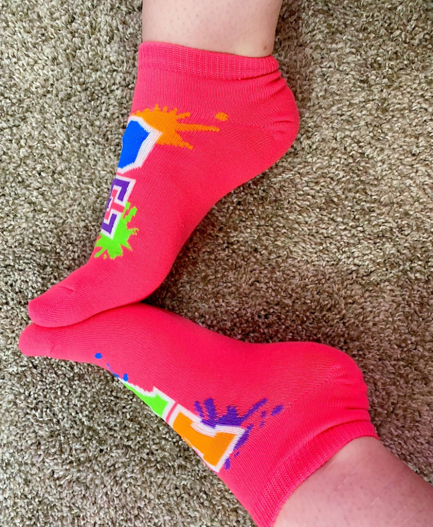 Pink Love Socks