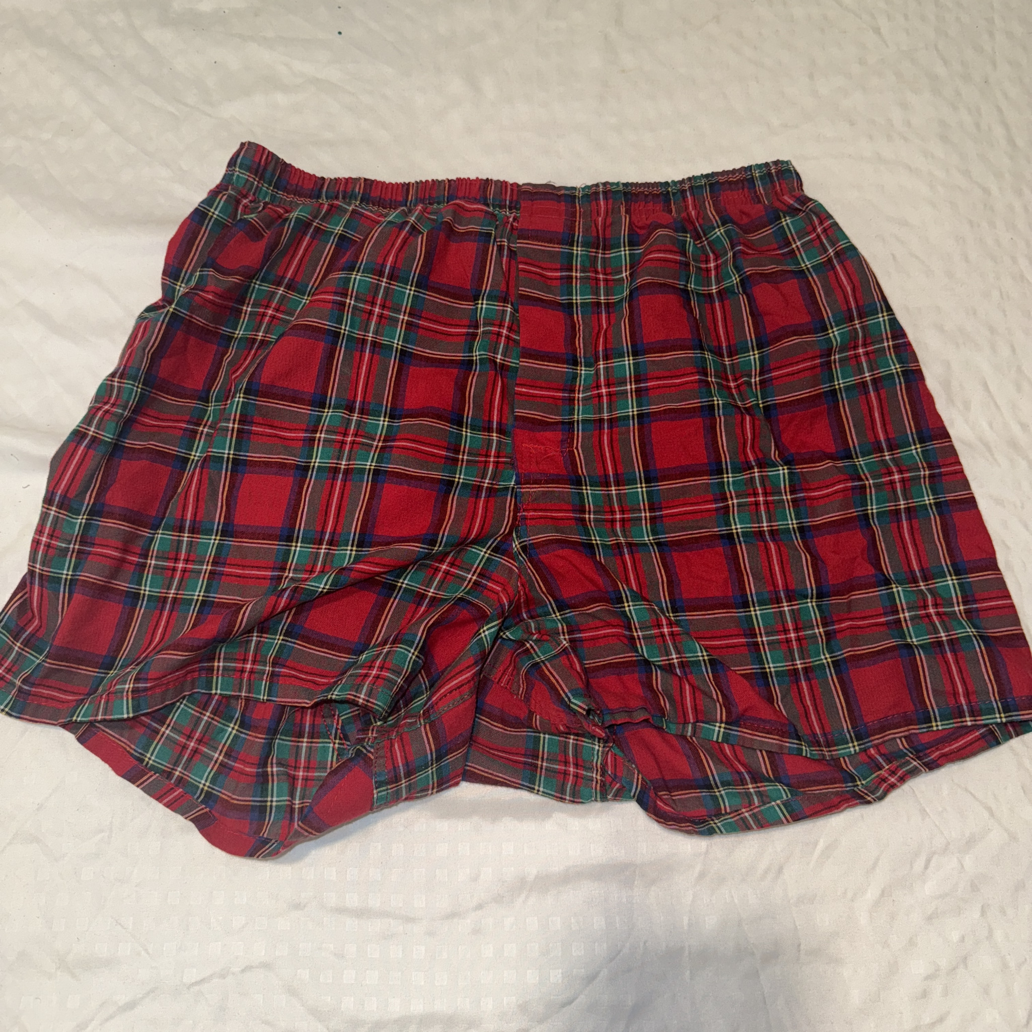 Red Plaid Boxer