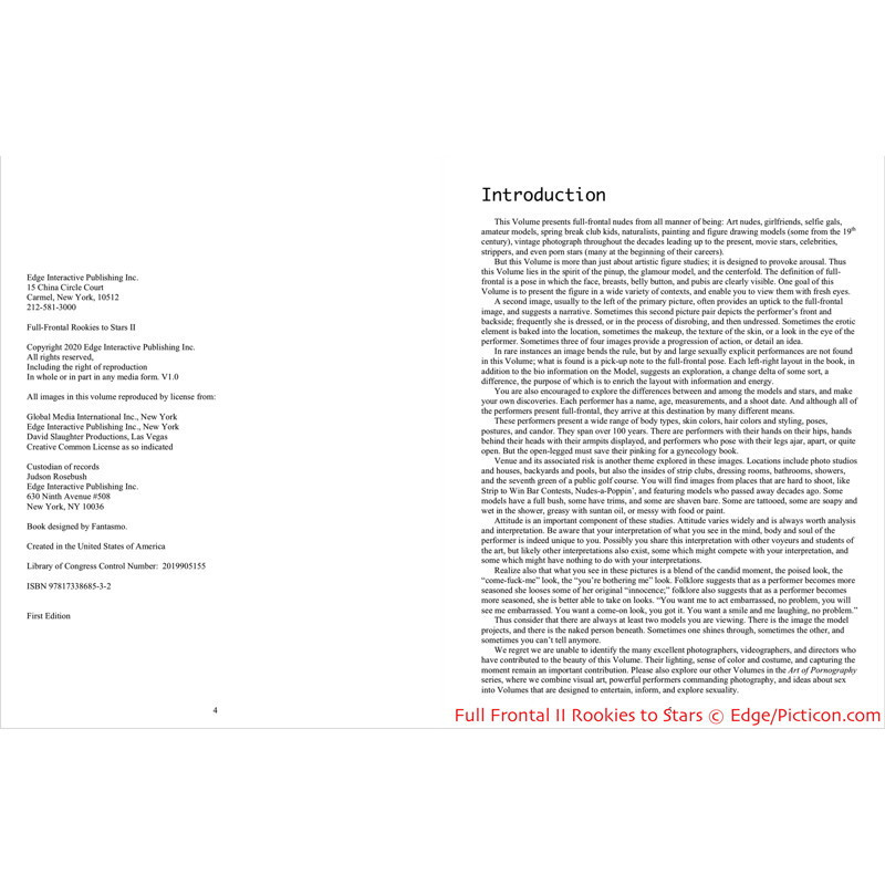 Full Frontal Rookies to Stars II