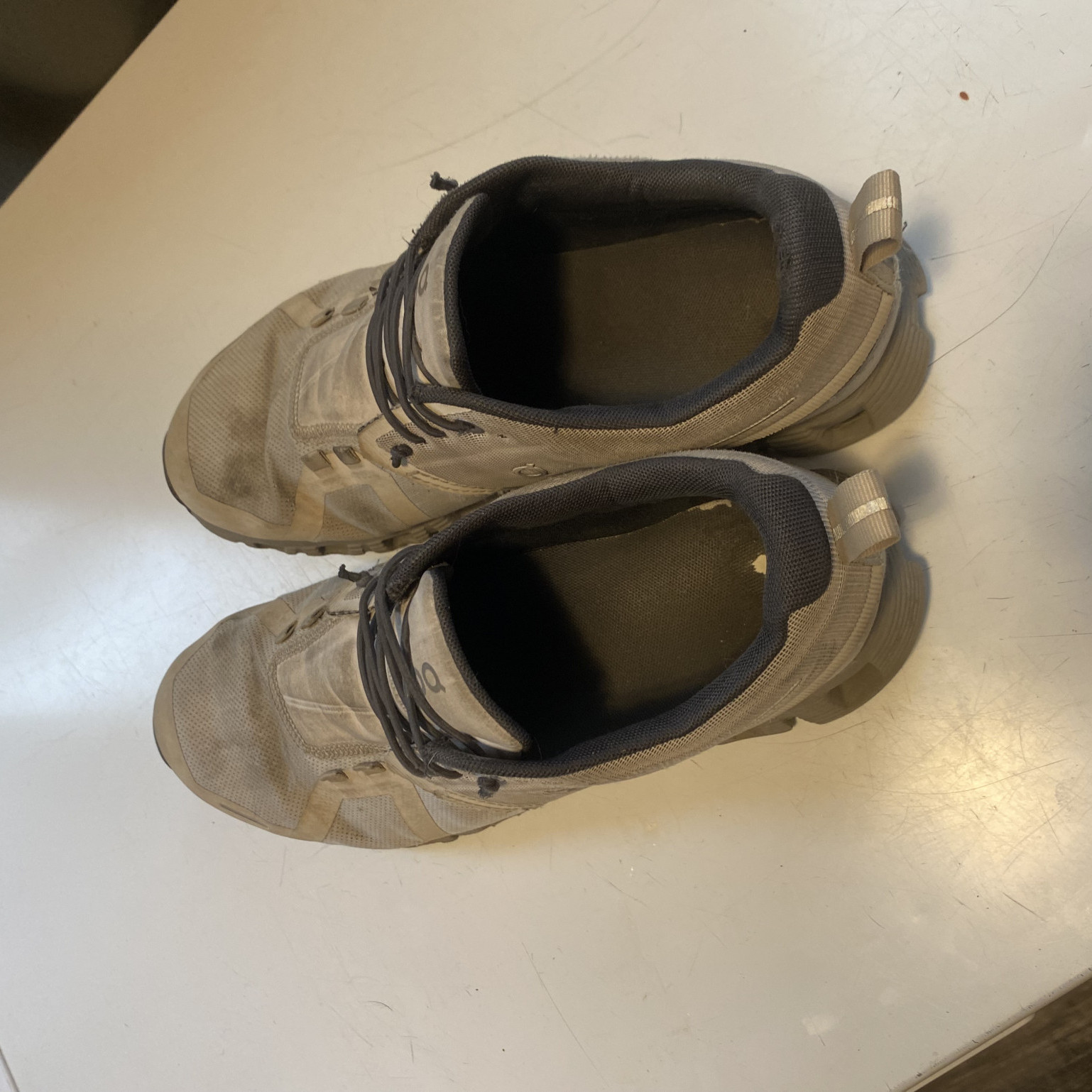 WORN ONCLOUD SNEAKERS