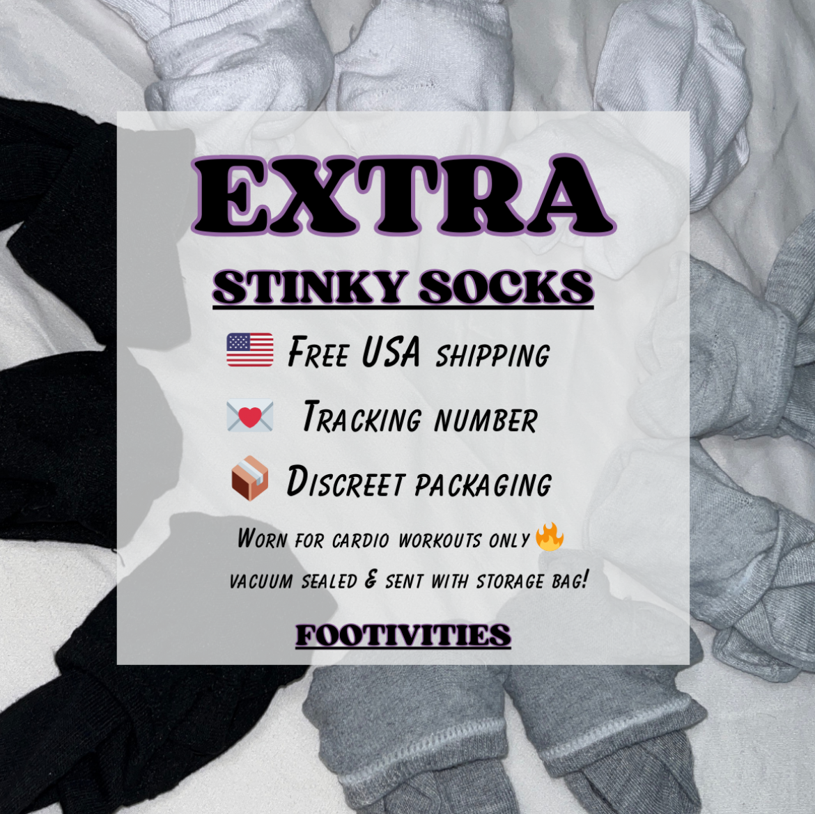Super Stinky Cardio Socks