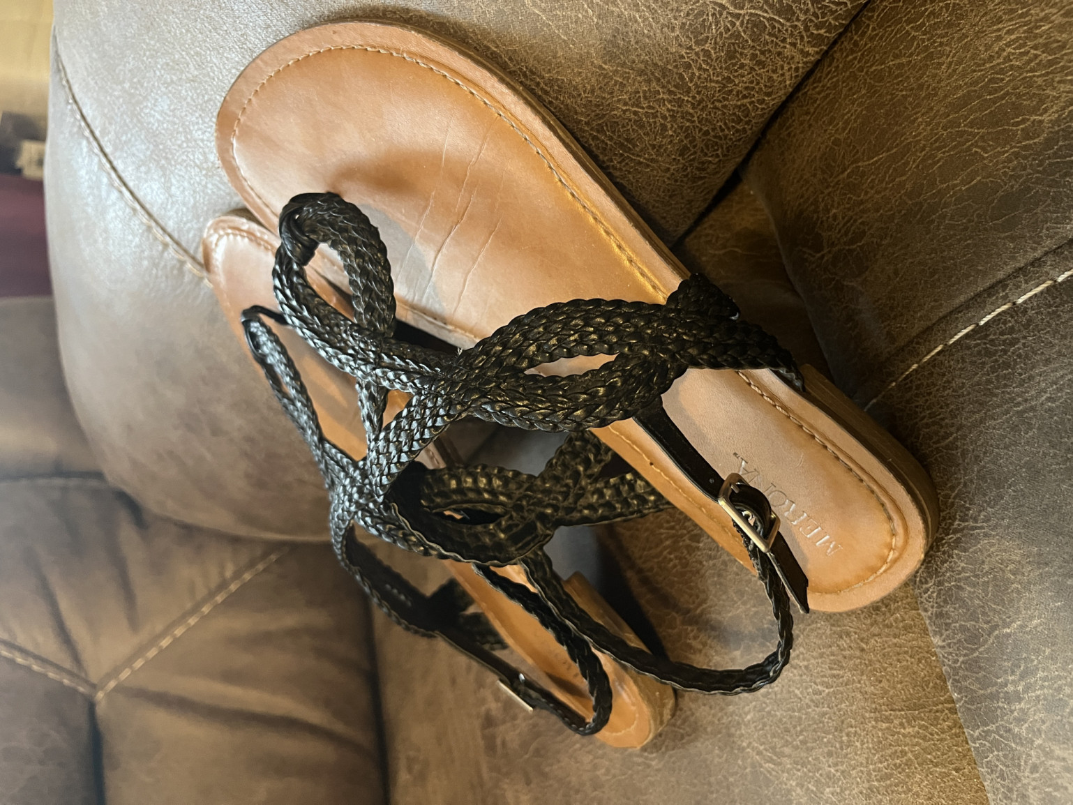 Well Worn Sandals Dirty