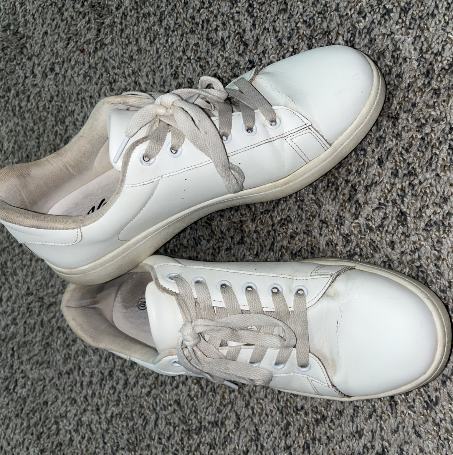 Filthy Dirty White Sneakers