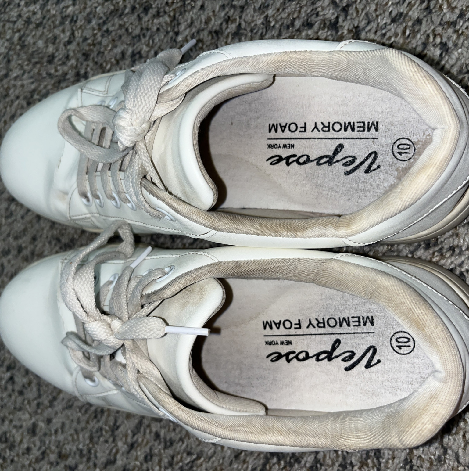 Filthy Dirty White Sneakers
